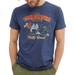 Abbigliamento Uomo T-shirt & Polo Von Dutch VD/1/TRC/FARMS Blu
