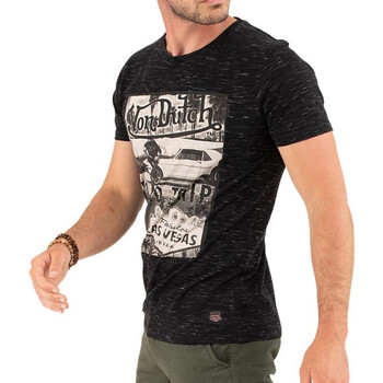 Abbigliamento Uomo T-shirt maniche corte Von Dutch VD/TRC/VEGAS Nero