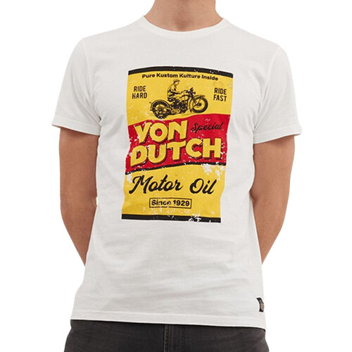 Abbigliamento Uomo T-shirt maniche corte Von Dutch VD/TRC/BOX Bianco