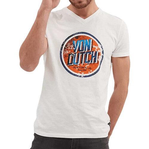 Abbigliamento Uomo T-shirt & Polo Von Dutch VD/TVC/KLUB Bianco