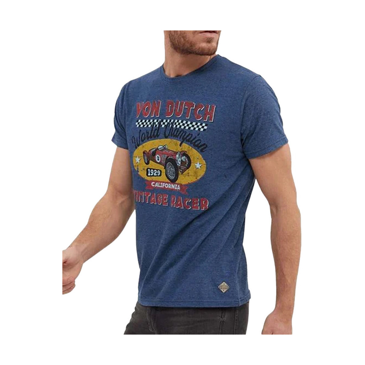 Abbigliamento Uomo T-shirt & Polo Von Dutch VD/TRC/LEADER Blu
