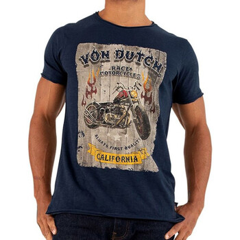Abbigliamento Uomo T-shirt maniche corte Von Dutch VD/TRC/RACE Blu