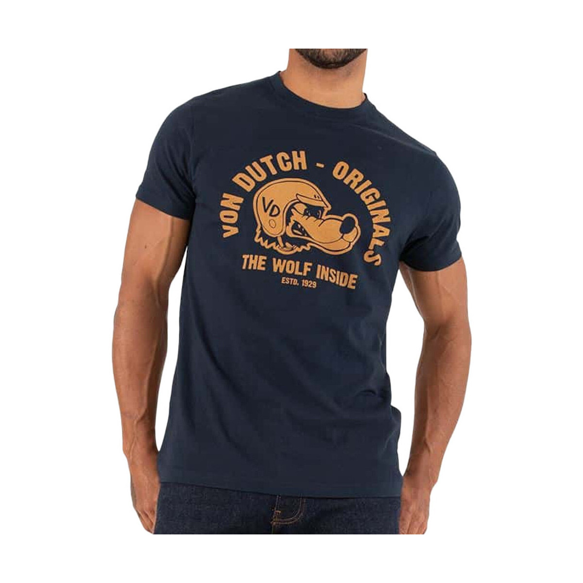 Abbigliamento Uomo T-shirt & Polo Von Dutch VD/TRC/WOOFER Blu