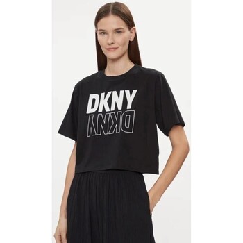 Abbigliamento Donna T-shirt & Polo Dkny DP2T8559 Nero