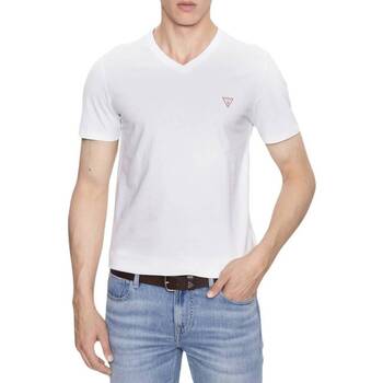 Abbigliamento Uomo T-shirt & Polo Guess T-SHIRT ES24GU47 Bianco