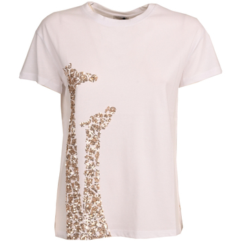 Abbigliamento Donna T-shirt maniche corte Penny Black sedia-4 Bianco