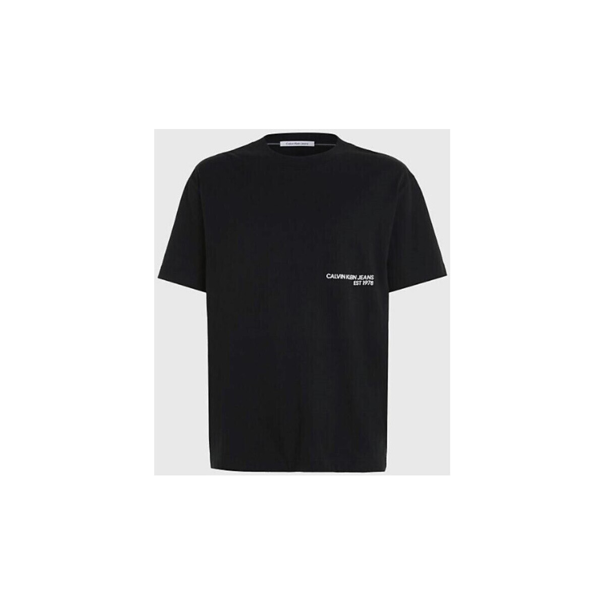 Abbigliamento Uomo T-shirt maniche corte Calvin Klein Jeans J30J324652BEH Nero