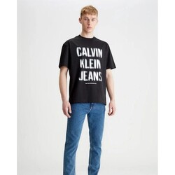 Abbigliamento Uomo T-shirt maniche corte Calvin Klein Jeans J30J324648 Nero