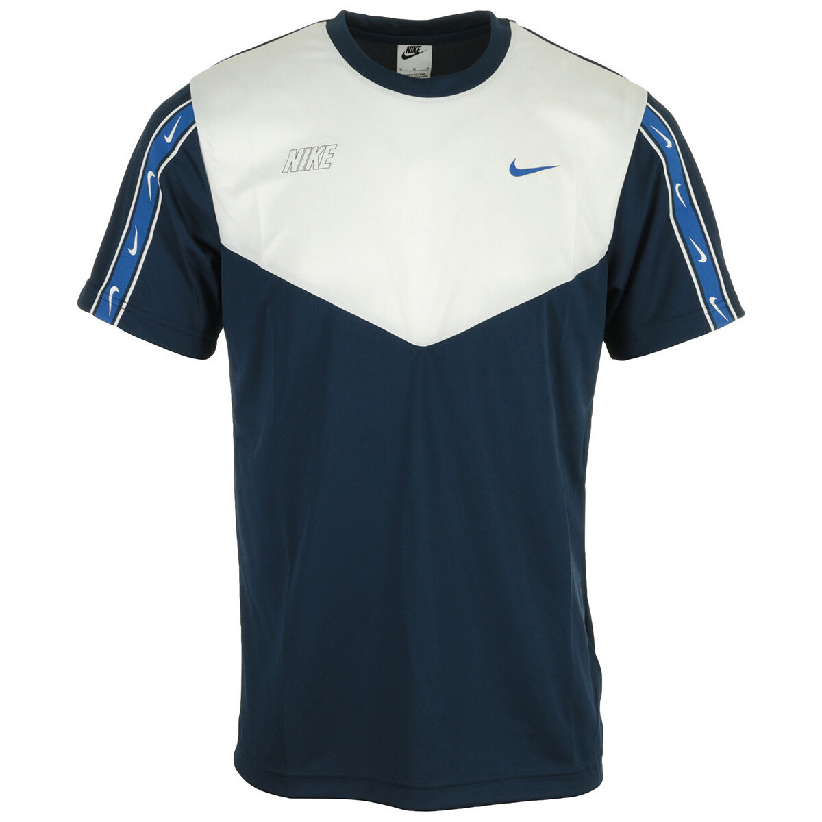 Abbigliamento Uomo T-shirt maniche corte Nike Nsw Repeat Swoosh Pk Tee Blu