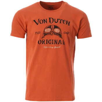 Abbigliamento Uomo T-shirt maniche corte Von Dutch VD/1/TRC/GLAS Rosso