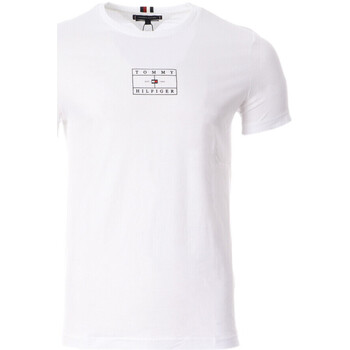Abbigliamento Uomo T-shirt & Polo Tommy Hilfiger XM0XM02188BDS Bianco