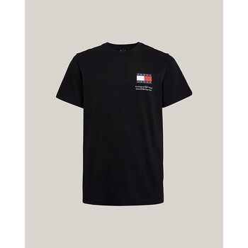 Abbigliamento Uomo T-shirt maniche corte Tommy Hilfiger DM0DM18263BDS Nero
