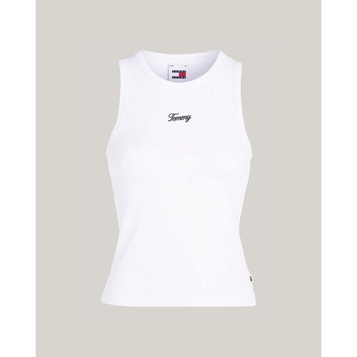 Abbigliamento Donna T-shirt & Polo Tommy Hilfiger DW0DW17838YBR Bianco