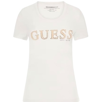 Abbigliamento Donna T-shirt & Polo Guess T-shirt ES24GU66 Bianco