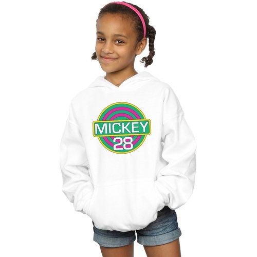 Abbigliamento Bambina Felpe Disney Mickey Mouse Mickey 28 Bianco
