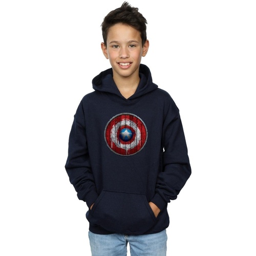 Abbigliamento Bambino Felpe Marvel Captain America Wooden Shield Blu