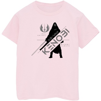 Abbigliamento Bambino T-shirt maniche corte Disney Obi-Wan Kenobi Jedi Knight Rosso