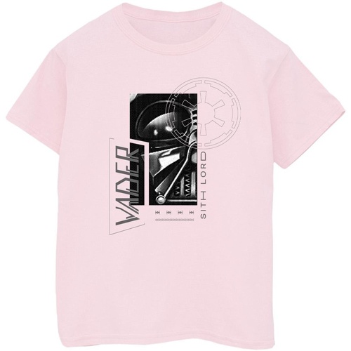 Abbigliamento Bambino T-shirt maniche corte Disney Obi-Wan Kenobi Sith SciFi Collage Rosso
