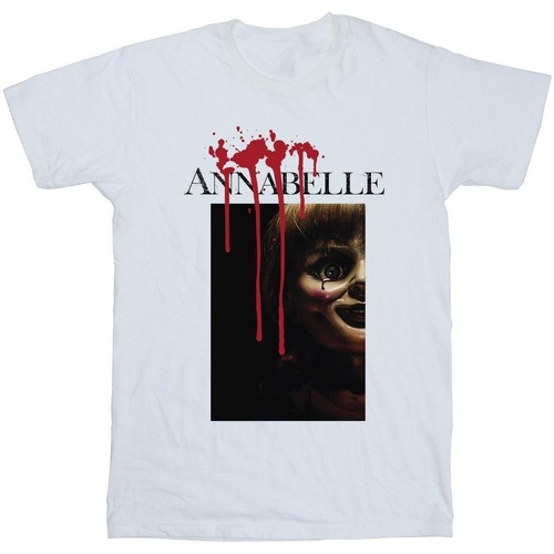 Abbigliamento Uomo T-shirts a maniche lunghe Annabelle Peep Poster Bianco