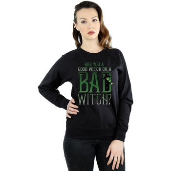 Abbigliamento Donna Felpe The Wizard Of Oz Good Witch Bad Witch Nero