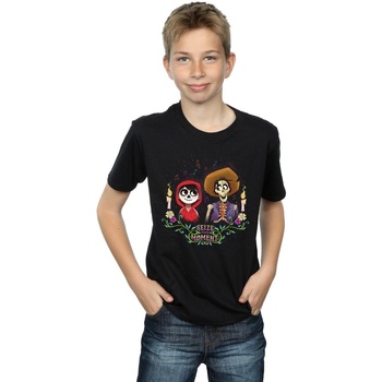 Abbigliamento Bambino T-shirt maniche corte Disney  Nero