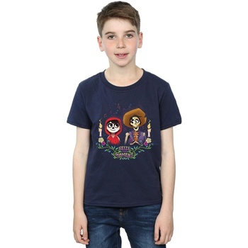 Abbigliamento Bambino T-shirt maniche corte Disney  Blu