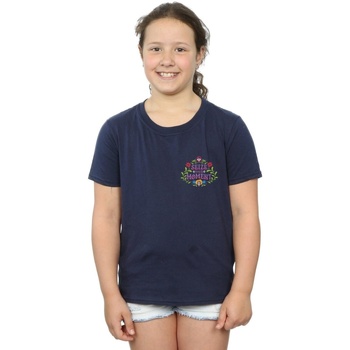 Abbigliamento Bambina T-shirts a maniche lunghe Disney  Blu
