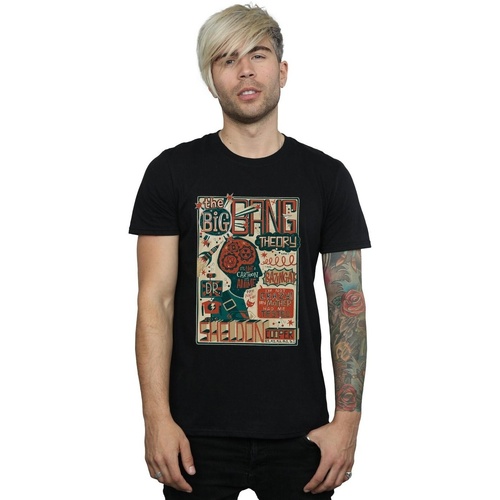 Abbigliamento Uomo T-shirts a maniche lunghe Big Bang Theory BI12792 Nero