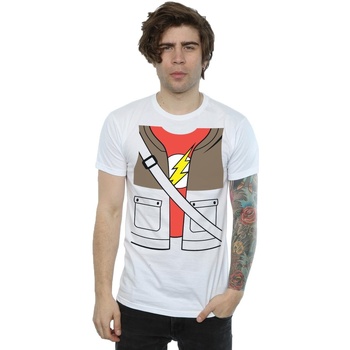 Abbigliamento Uomo T-shirts a maniche lunghe Big Bang Theory  Bianco