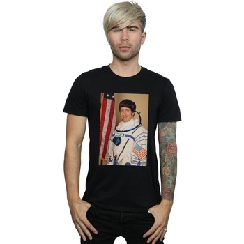 Abbigliamento Uomo T-shirts a maniche lunghe The Big Bang Theory Howard Wolowitz Rocket Man Nero