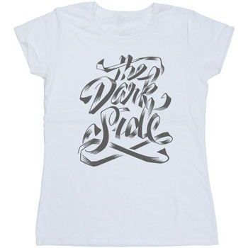 Abbigliamento Donna T-shirts a maniche lunghe Star Wars: Obi-Wan Kenobi The Dark Side Bianco