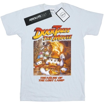 Abbigliamento Bambina T-shirts a maniche lunghe Disney Duck Tales The Movie Bianco
