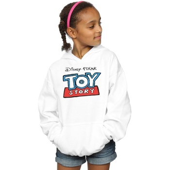 Abbigliamento Bambina Felpe Disney Toy Story Cartoon Logo Bianco