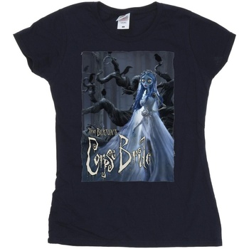 Abbigliamento Donna T-shirts a maniche lunghe Corpse Bride Wedding Gown Poster Blu