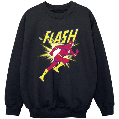 Abbigliamento Bambino Felpe Dc Comics The Flash Running Nero