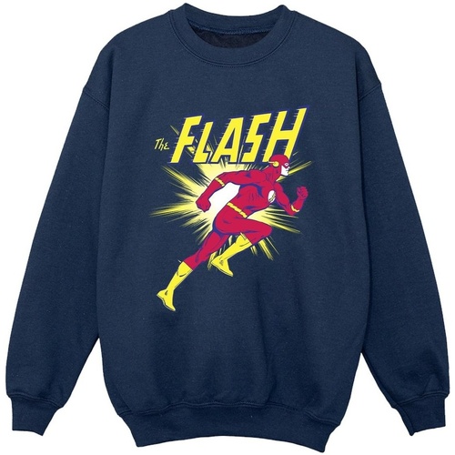 Abbigliamento Bambino Felpe Dc Comics The Flash Running Blu