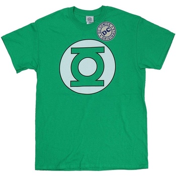Abbigliamento Bambino T-shirt maniche corte Dc Comics Green Lantern Logo Verde