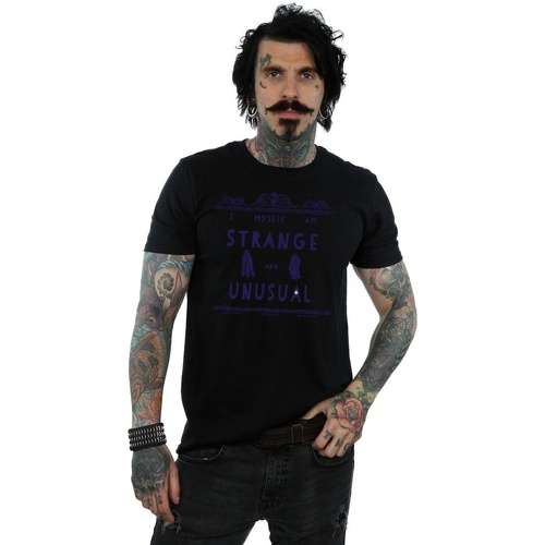 Abbigliamento Uomo T-shirts a maniche lunghe Beetlejuice Strange And Unusual Nero