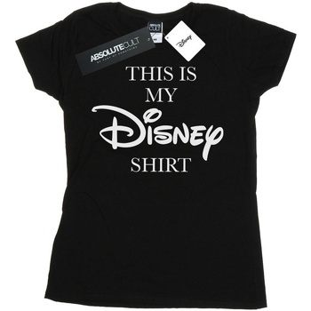 Abbigliamento Donna T-shirts a maniche lunghe Disney My T-shirt Nero