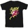 Abbigliamento Bambina T-shirts a maniche lunghe Dc Comics The Flash Running Nero
