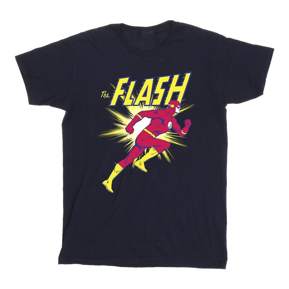 Abbigliamento Bambina T-shirts a maniche lunghe Dc Comics The Flash Running Blu