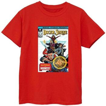 Abbigliamento Bambino T-shirt maniche corte Marvel Doctor Strange Comic Cover Rosso
