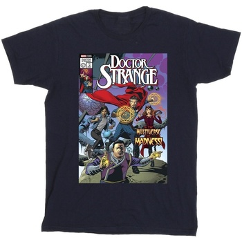Abbigliamento Bambino T-shirt & Polo Marvel Doctor Strange Comic Circles Blu