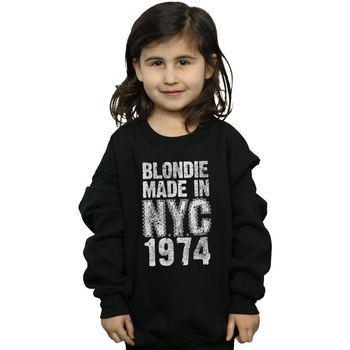 Abbigliamento Bambina Felpe Blondie Punk NYC Nero