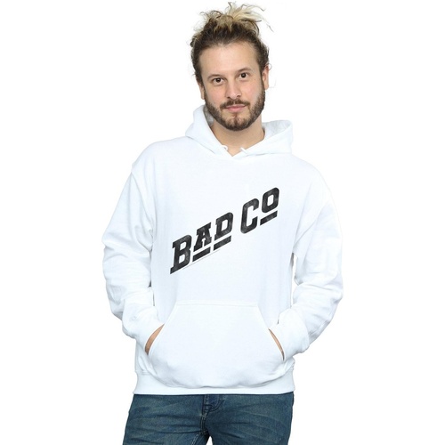 Abbigliamento Uomo Felpe Bad Company Distressed Logo Bianco
