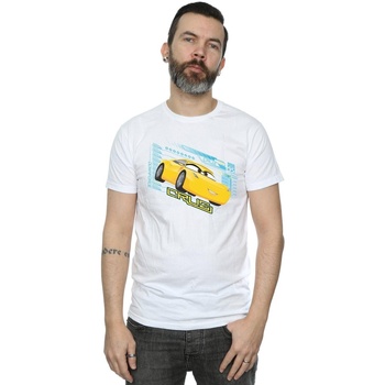 Abbigliamento Uomo T-shirts a maniche lunghe Disney Cars Cruz Ramirez Bianco