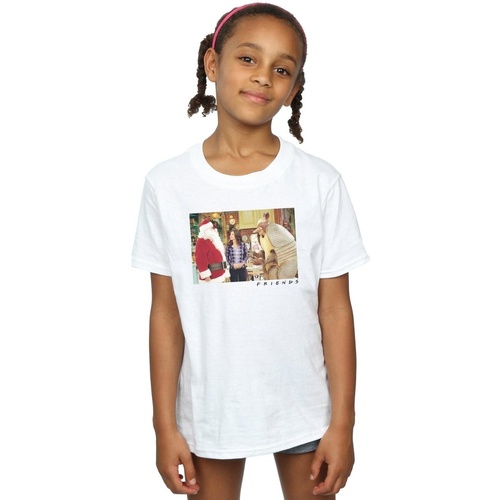 Abbigliamento Bambina T-shirts a maniche lunghe Friends BI18560 Bianco