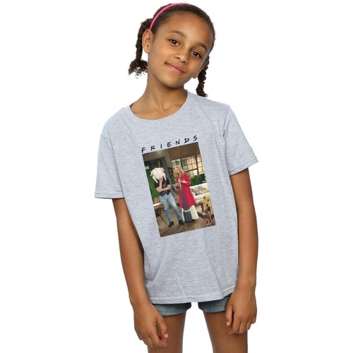 Abbigliamento Bambina T-shirts a maniche lunghe Friends Joey Turkey Grigio