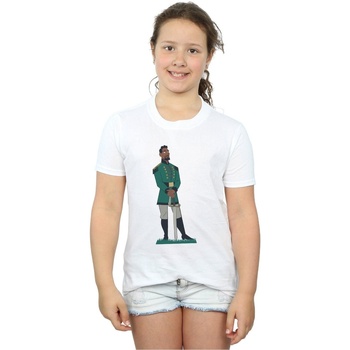 Abbigliamento Bambina T-shirts a maniche lunghe Disney Frozen 2 Mattias Bianco
