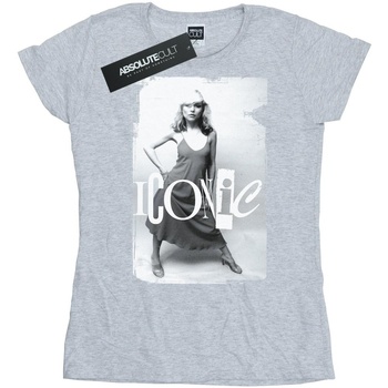 Abbigliamento Donna T-shirts a maniche lunghe Debbie Harry Iconic Photo Grigio